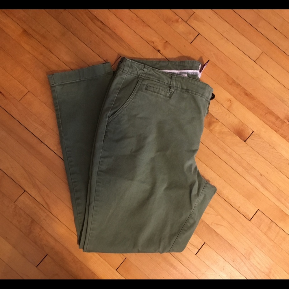 Merona Modern Fit Olive Green Pants